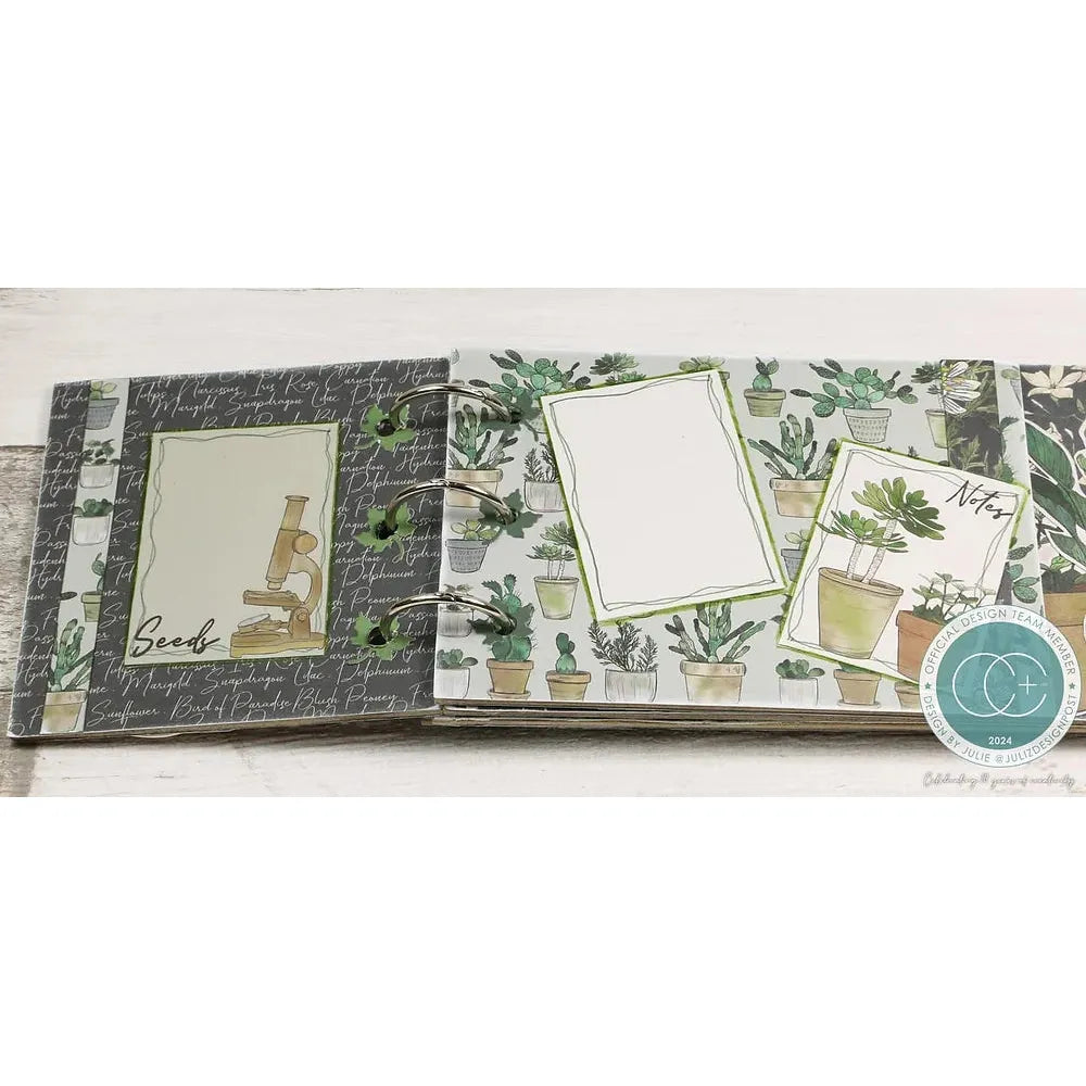 Craft Consortium Botany Boutique Rub Ons ccrubt007 scrapbook