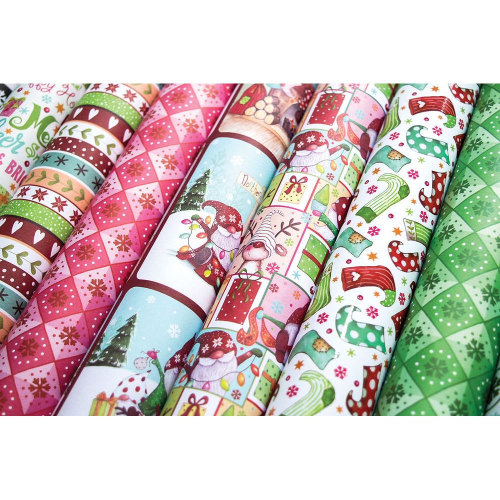 Craft Consortium It's Snome Time 2 6 x 6 Paper Pad CCPPAD043B Christmas