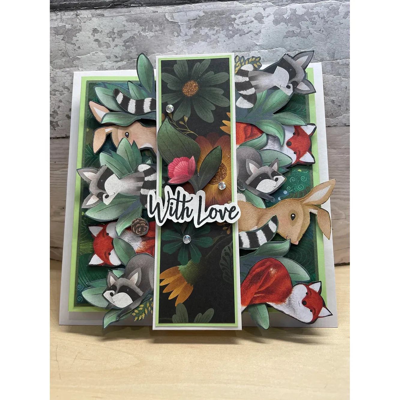 Craft Consortium Through The Trees 12 x 12 Paper Pad ccdpad001 with love