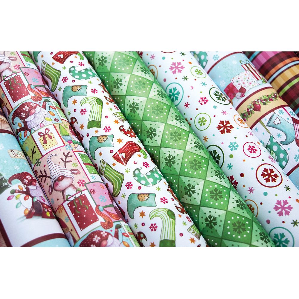 Craft Consortium It's Snome Time 2 6 x 6 Paper Pad CCPPAD043B green