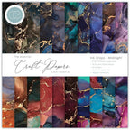 Craft Consortium Ink Drops Midnight 6 x 6 Paper Pad ccepad029b