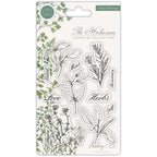 Craft Consortium THE HERBARIUM HERBS Clear Stamps CCSTMP011