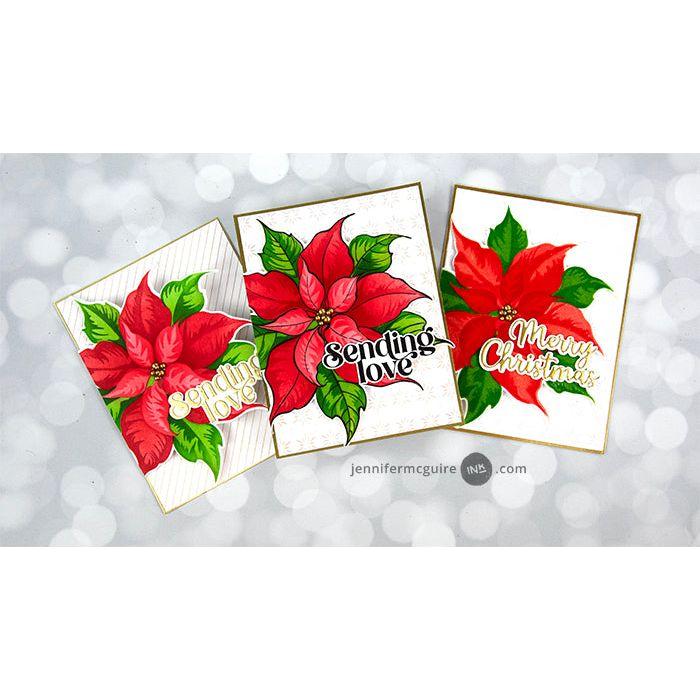 Tim Holtz Distress Embossing Glaze Abandoned Coral Ranger tde84051 1 Design, 3 Bold Techniques Cards | color-code:ALT02