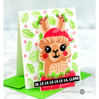 Waffle Flower Holly Jolly Background Die 421774 christmas background | color-code:ALT01