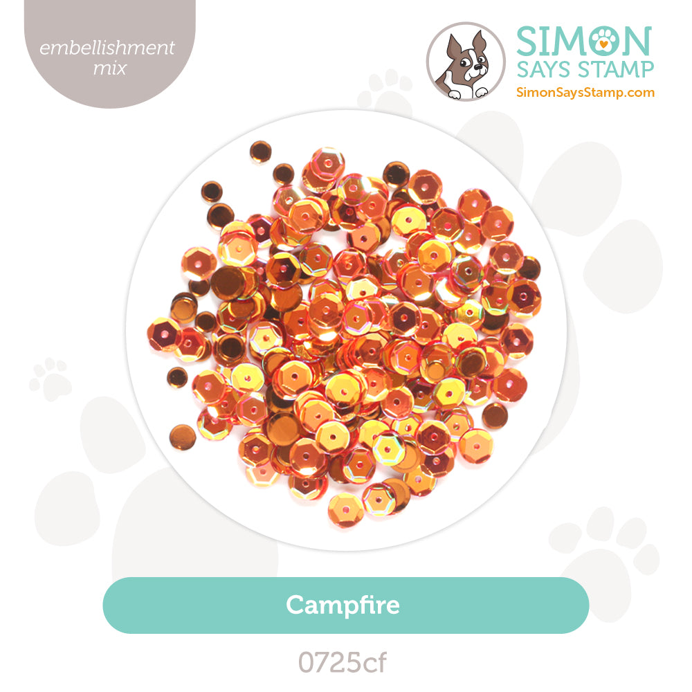 Simon Says Stamp Embellishment Mix Campfire 0725cf Happy Camper