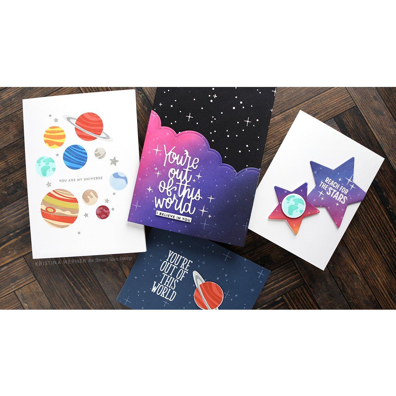 Tim Holtz Distress Oxide Ink Pad WORN LIPSTICK Ranger TDO56362 Outer Space Cards | color-code:ALTB09