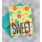 Altenew Citrus Fruits Pattern Layering Stencils ALT8003 so sweet | color-code:ALT01