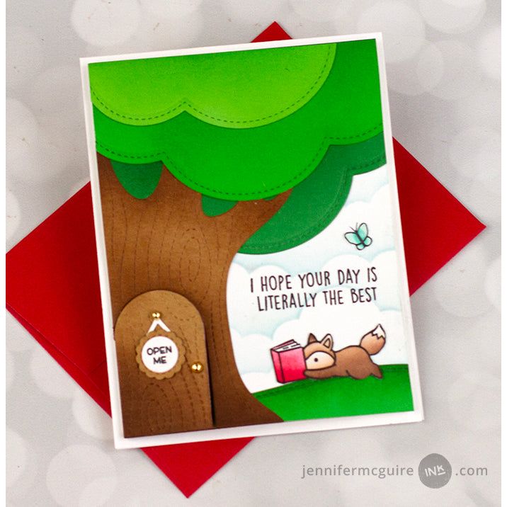 Jennifer McGuire I Hope Your Day is literally the best Open Me Tree book reading Clouds | color-code:alt0