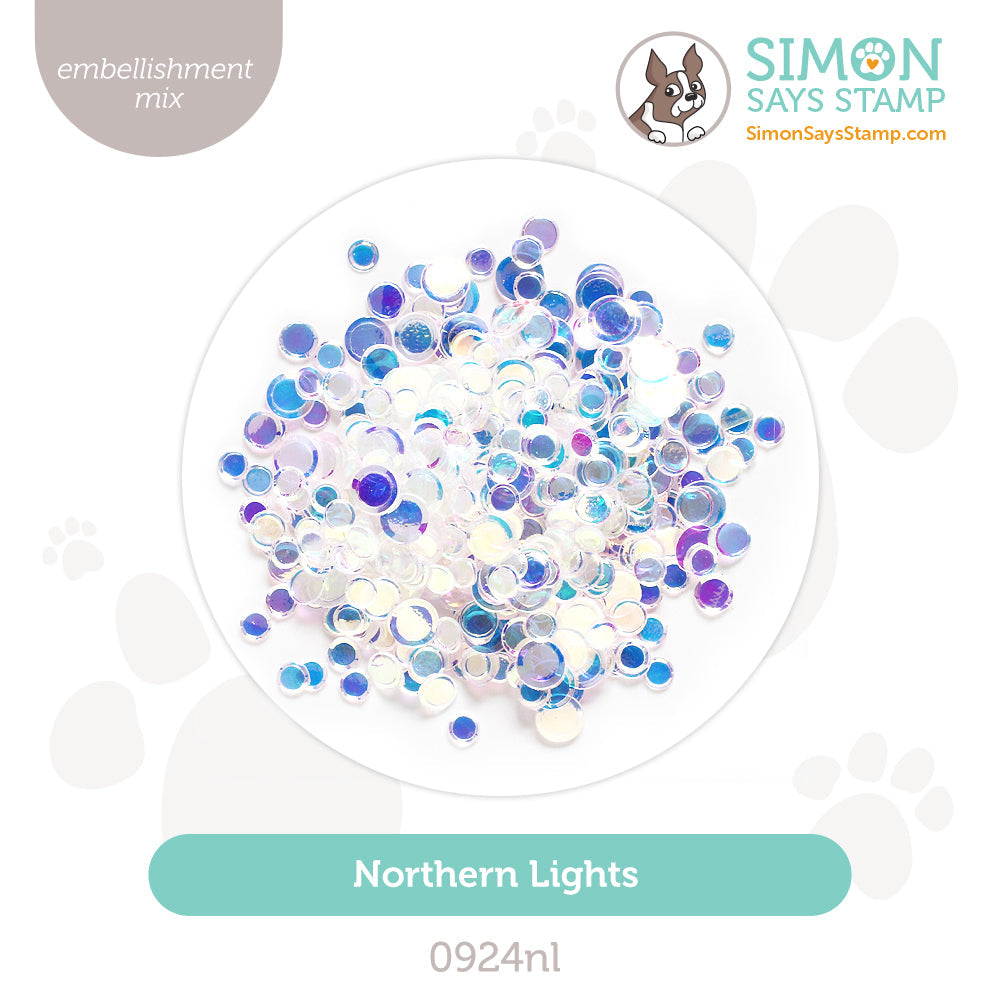 Simon Says Stamp Embellishment Mix Northern LIghts 0924nl
