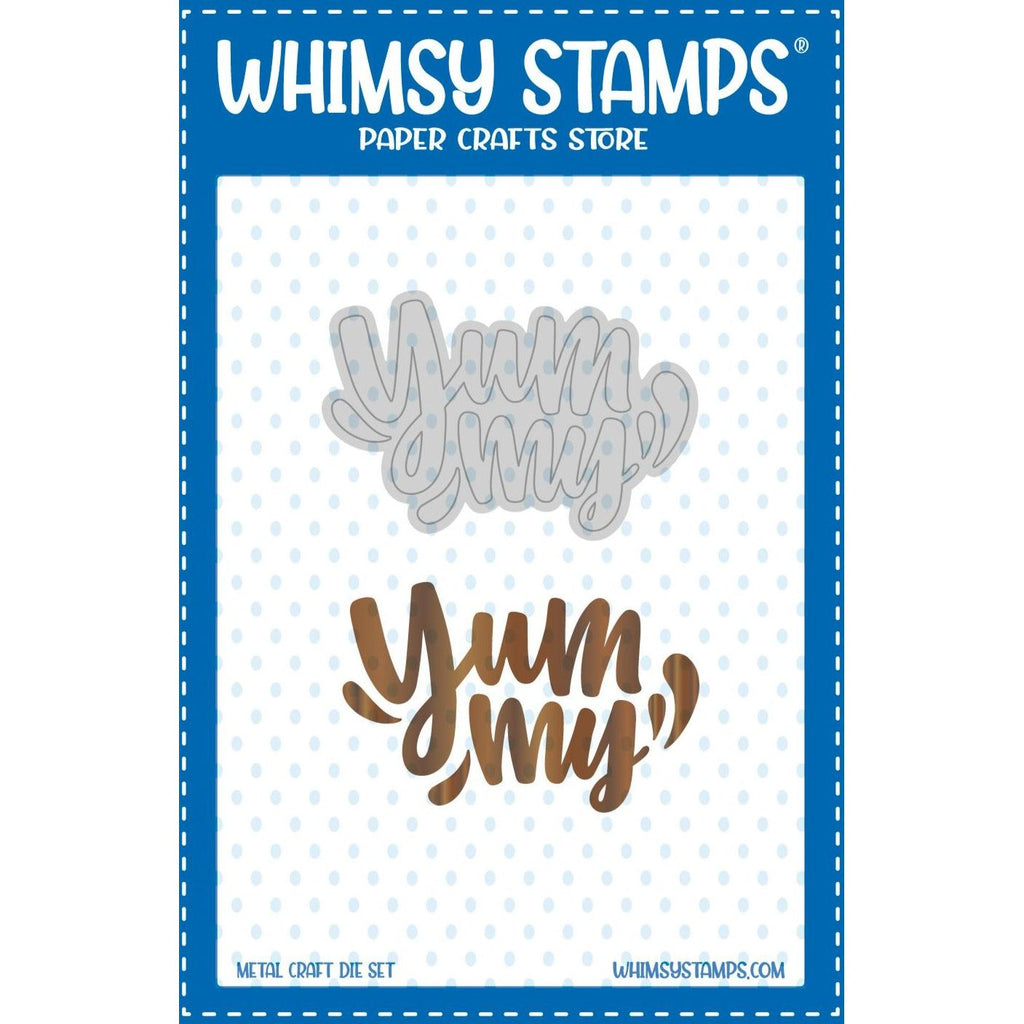Whimsy Stamps Yummy Word Dies wsd238