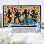 Whimsy Stamps Retro Dancers Dies WSD202 dancing