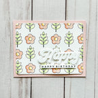 Avery Elle Clear Stamps Groovy Vibes st-24-12 happy birthday