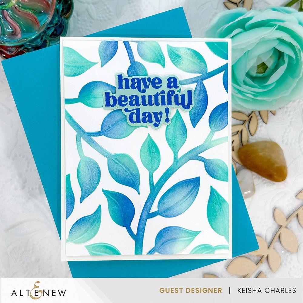 Altenew Playful Leaves 3D Embossing Folder alt8474