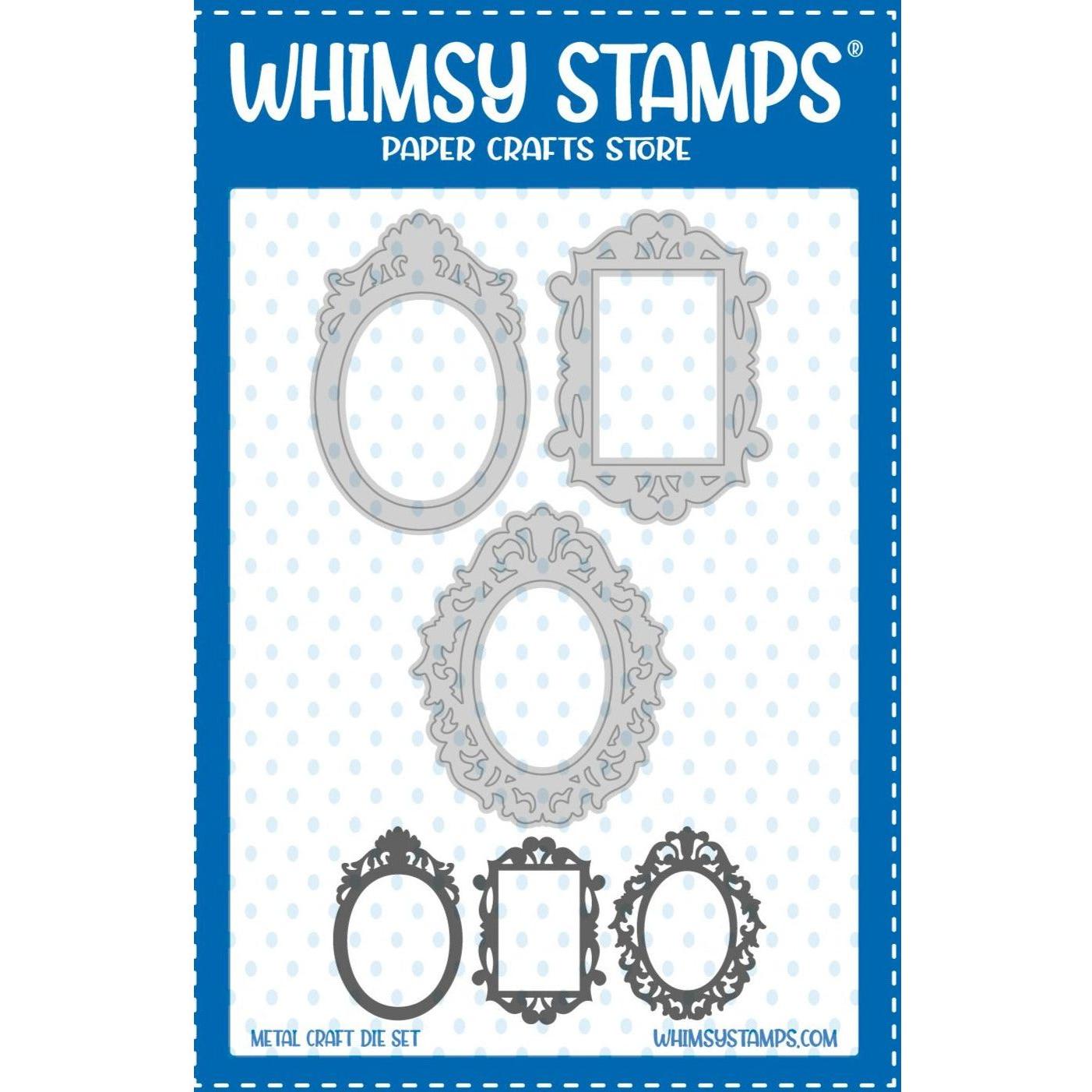 Whimsy Stamps Forever Cameo Frame Dies wsd214