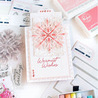Pinkfresh Studio Side Slider Dies 212723 Warmest Wishes Interactive Card