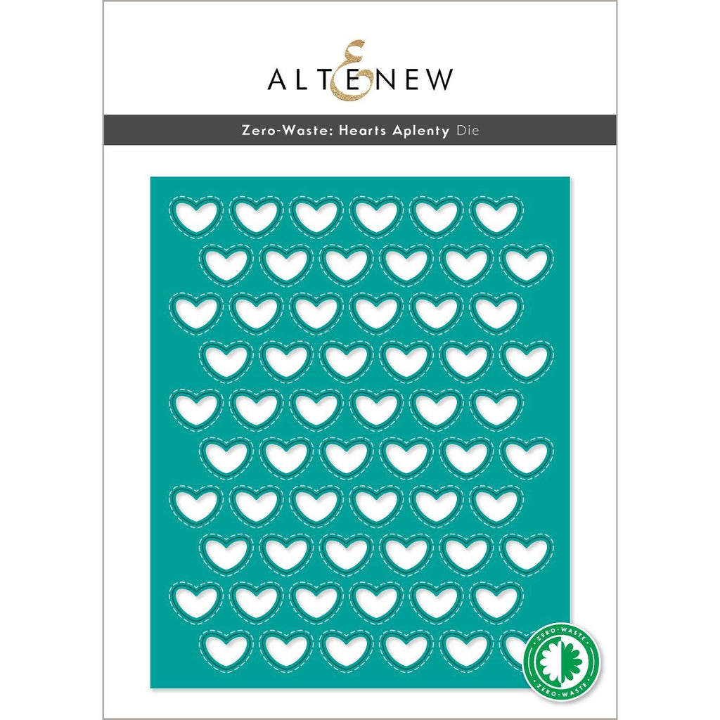 Altenew Zero-Waste: Hearts Aplenty Die alt8839