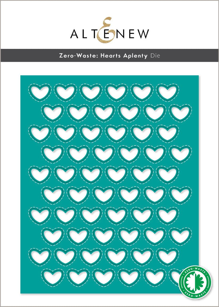 Altenew Zero-Waste: Hearts Aplenty Die alt8839