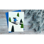 Spellbinders Ski-son's Greetings, Betterpress, Die and Embossing Folder Bundle