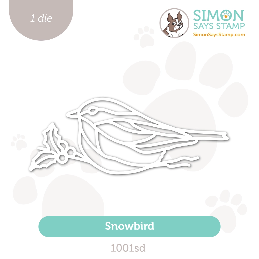 Simon Says Stamp Snowbird Wafer Dies 1001sd Diecember