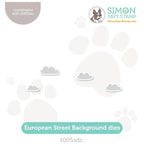 Simon Says Stamp European Street Background Wafer Dies 1005sdc Smitten