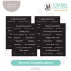 Simon Says Stamp Sentiment Strips Reverse Congratulations 1008sg Celebrate