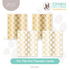 Simon Says Stamp Foil Transfer Cards Tin Tile 1012sf Sweet Wishes