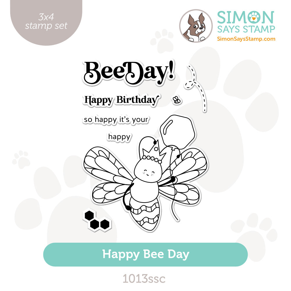 Simon Says Clear Stamps Happy Bee Day 1013ssc