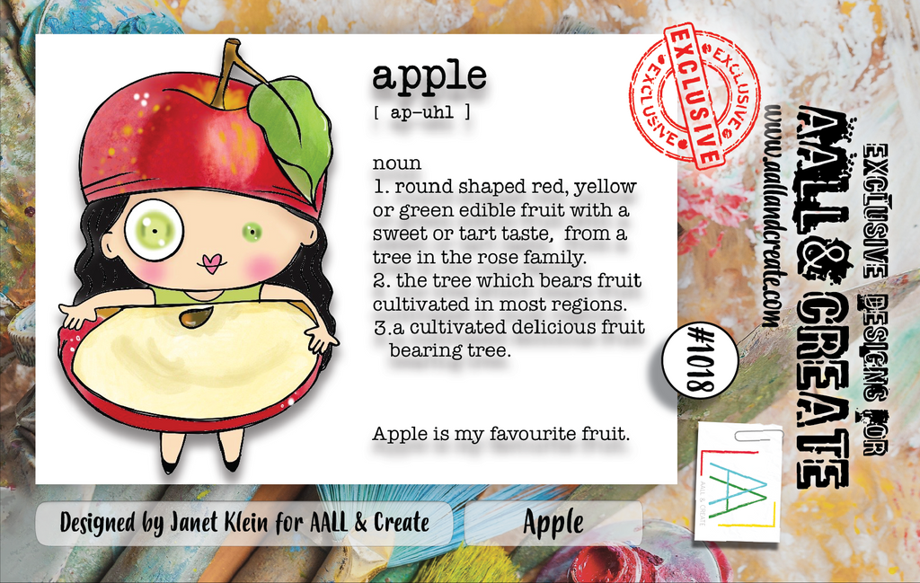 AALL & Create Apple A7 Clear Stamps 1018