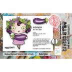 AALL & Create Aubergine A7 Clear Stamps 1019
