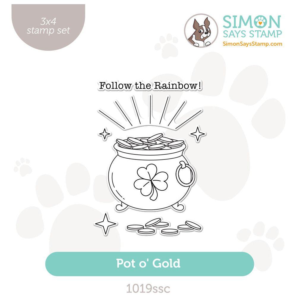 Simon Says Clear Stamps Pot o' Gold 1019ssc Splendor