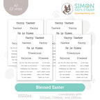Simon Says Stamp EZ Strips Blessed Easter 1022ez