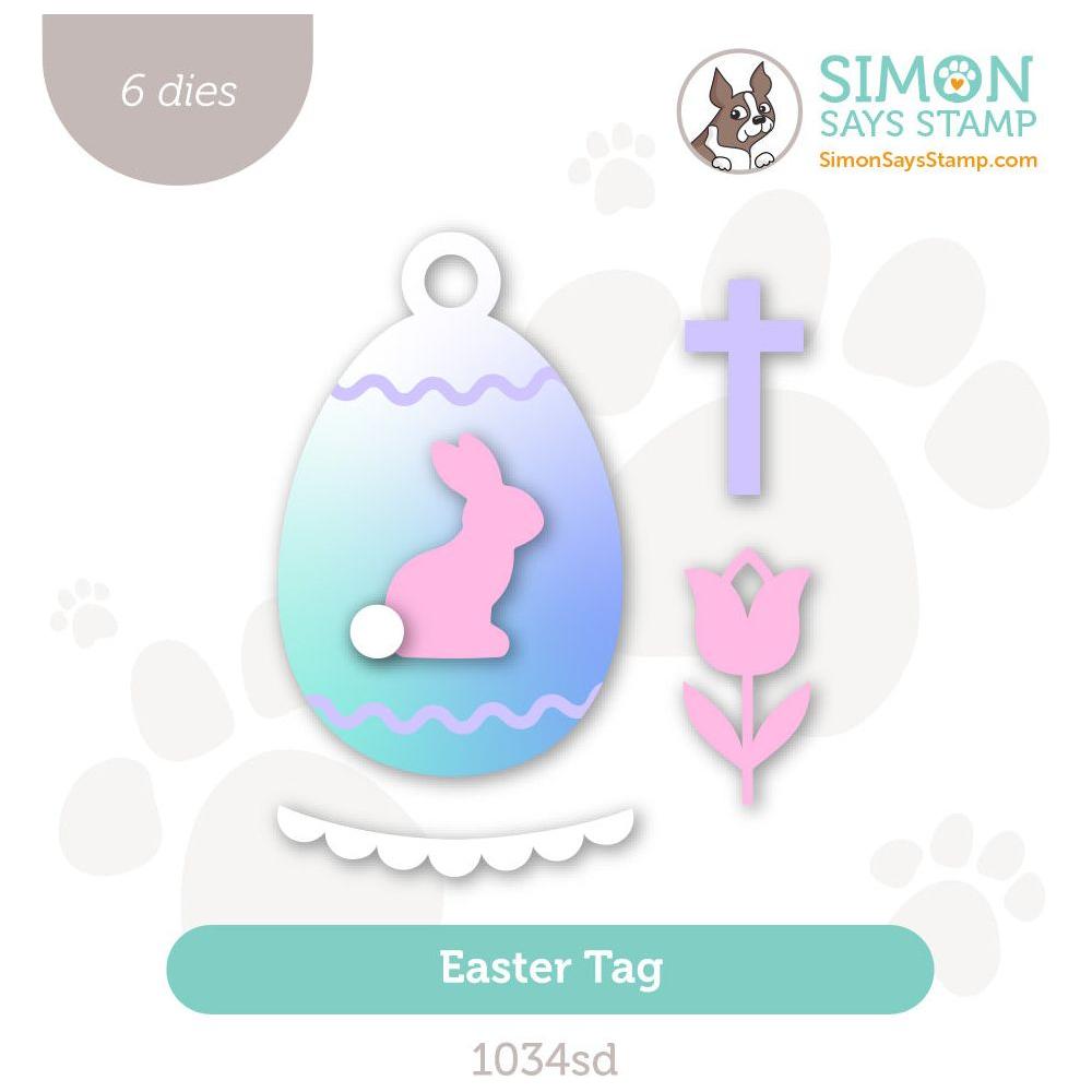 Simon Says Stamp Easter Tag Wafer Dies 1034sd Splendor
