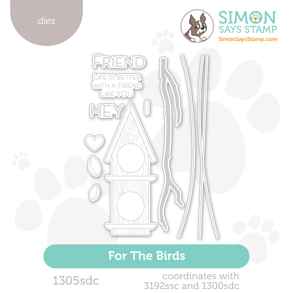 Simon Says Stamp For the Birds Wafer Dies 1305sdc Friend Like You