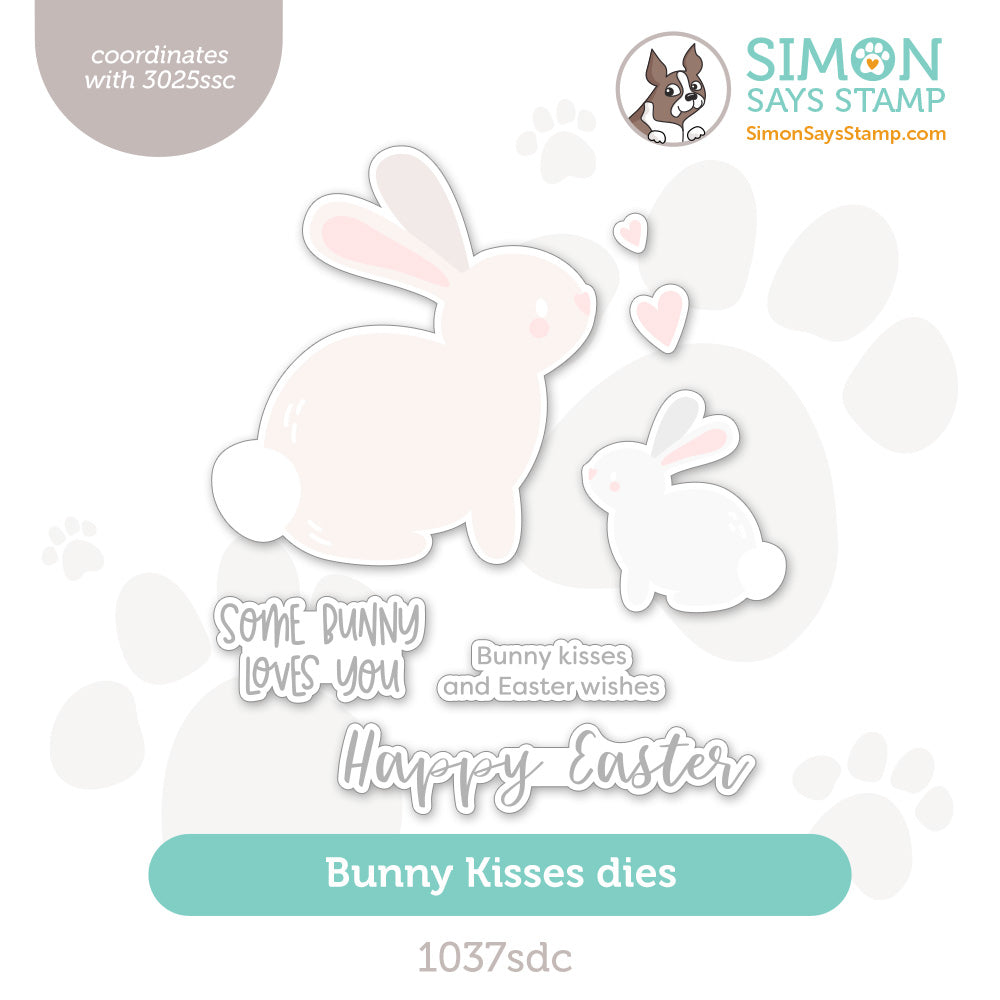 Simon Says Stamp Bunny Kisses Wafer Dies 1037sdc Splendor