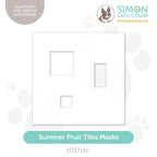 Simon Says Stamp Stencils Summer Fruit Tiles Masks 1037stc Sunny Vibes