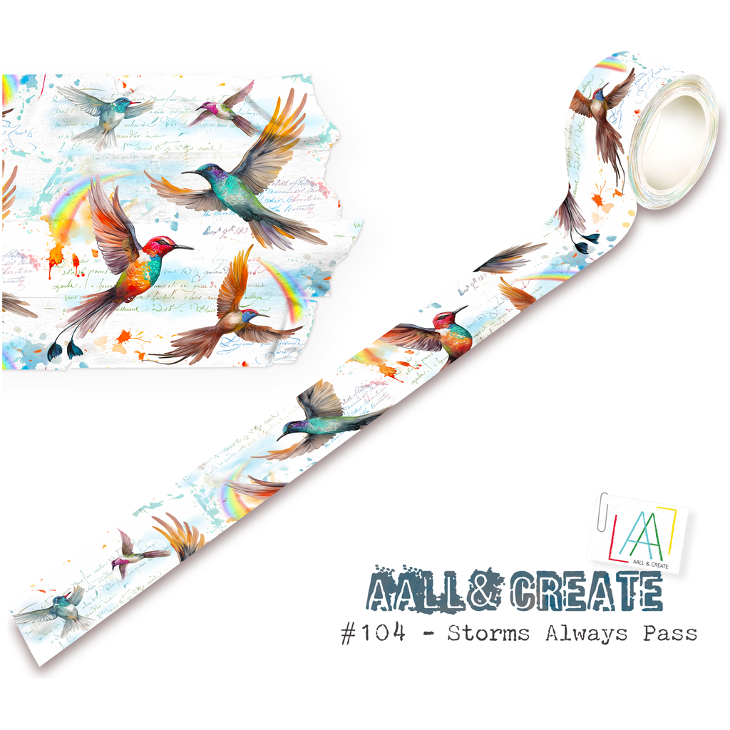 AALL & Create Storms Always Pass Washi Tape 104