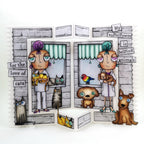 AALL & Create Animal Nurse Dee A7 Clear Stamps 1043 helping animals
