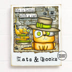 AALL & Create Animal Nurse Dee A7 Clear Stamps 1043 better with a cat