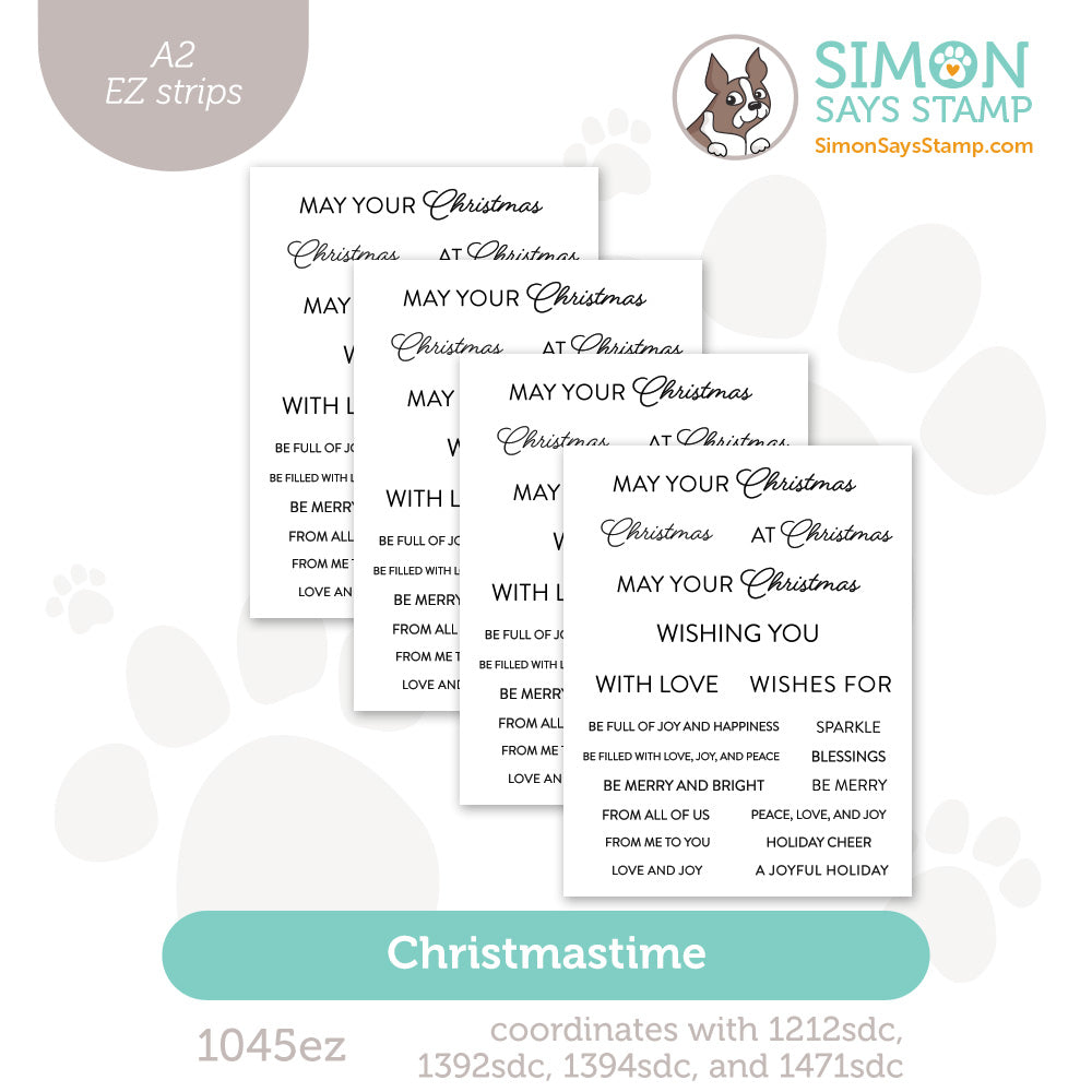 Simon Says Stamp Christmastime EZ Strips Pack Simon Says Stamp Christmastime EZ Strips Pack
