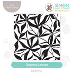 Simon Says Clear Stamp Organic Leaves 1047ms Celebrate