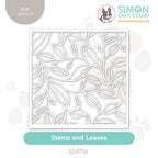 Simon Says Stamp Stencils Stems And Leaves 1047st Sweet Wishes