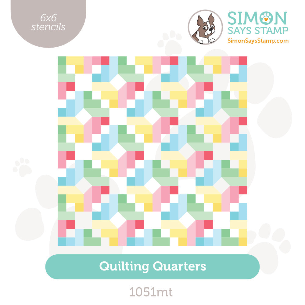 Simon Says Stamp Stencils Quilting Quarters 1051mt Stamptember