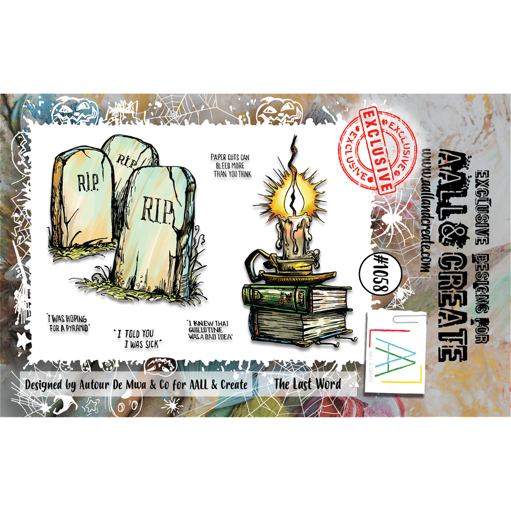 AALL & Create The Last Word A7 Clear Stamps aall1058