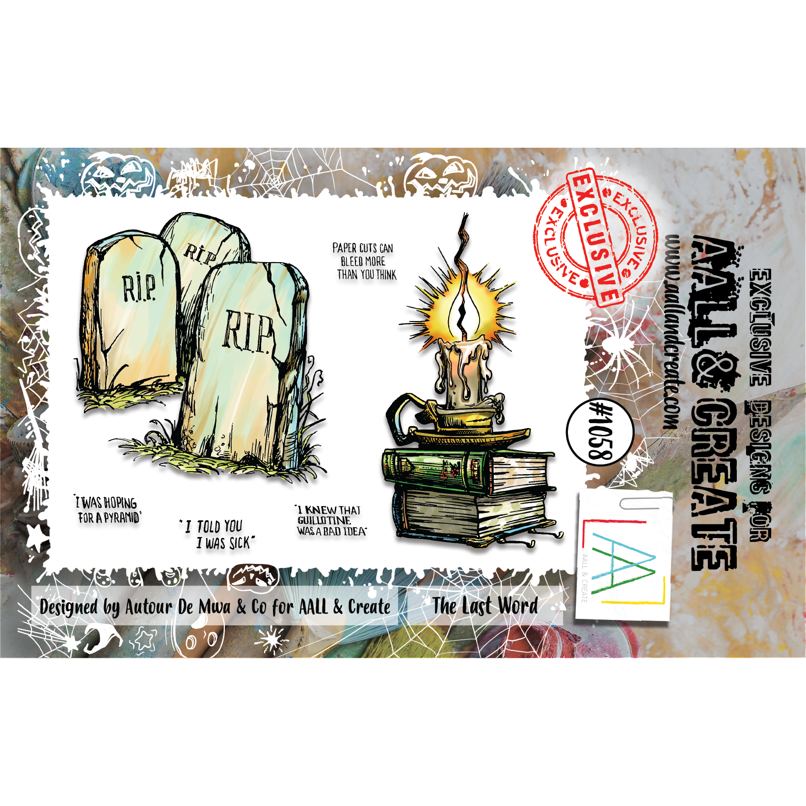 AALL & Create The Last Word A7 Clear Stamps aall1058