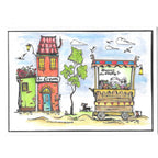 AALL & Create Versi Trolley A6 Clear Stamps aall1059 easter