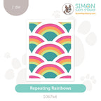 Simon Says Stamp Repeating Rainbows Wafer Die 1067sd Sunny Vibes