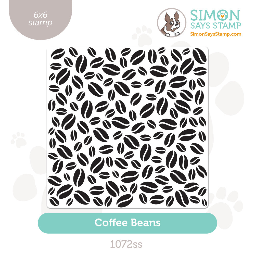 Simon Says Clear Stamp Coffee Beans 1072ss Stamptember