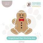 Simon Says Stamp Gingerbread Man Stitching Wafer Dies 1077sd