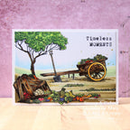 AALL & Create Fruit Cart Express A6 Clear Stamps 1088 timeless moments