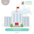 Simon Says Stamp Stencil Schoolhouse 1094st Happy Camper
